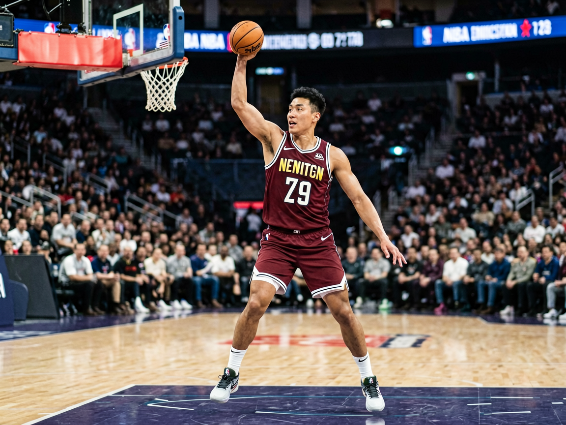 NBA篮球比赛现场